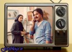 دعوای زن و شوهری کتایون ریاحی و امین تارخ در فیلمی قدیمی